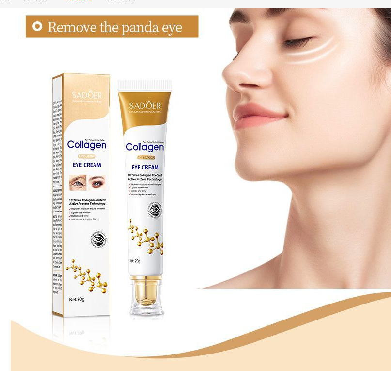 Collagen Anti-Wrinkle Eye Cream – Reduces Dark Circles, Puffiness & Fine Lines