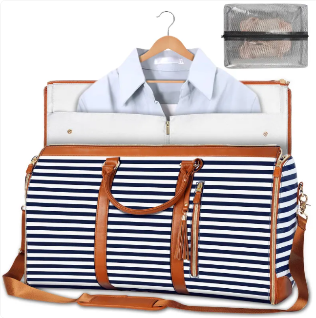 Large Waterproof Travel Duffel Bag – Lightweight Weekend Bag, 8 Colors, Women & Men