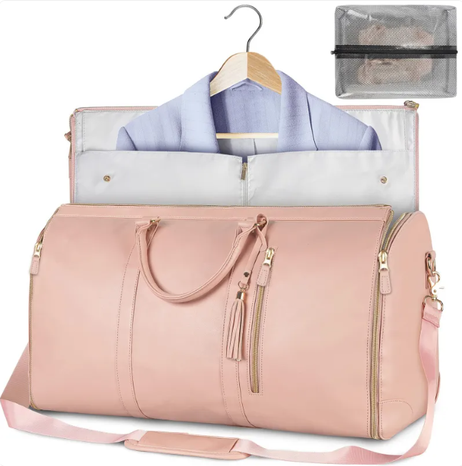Large Waterproof Travel Duffel Bag – Lightweight Weekend Bag, 8 Colors, Women & Men