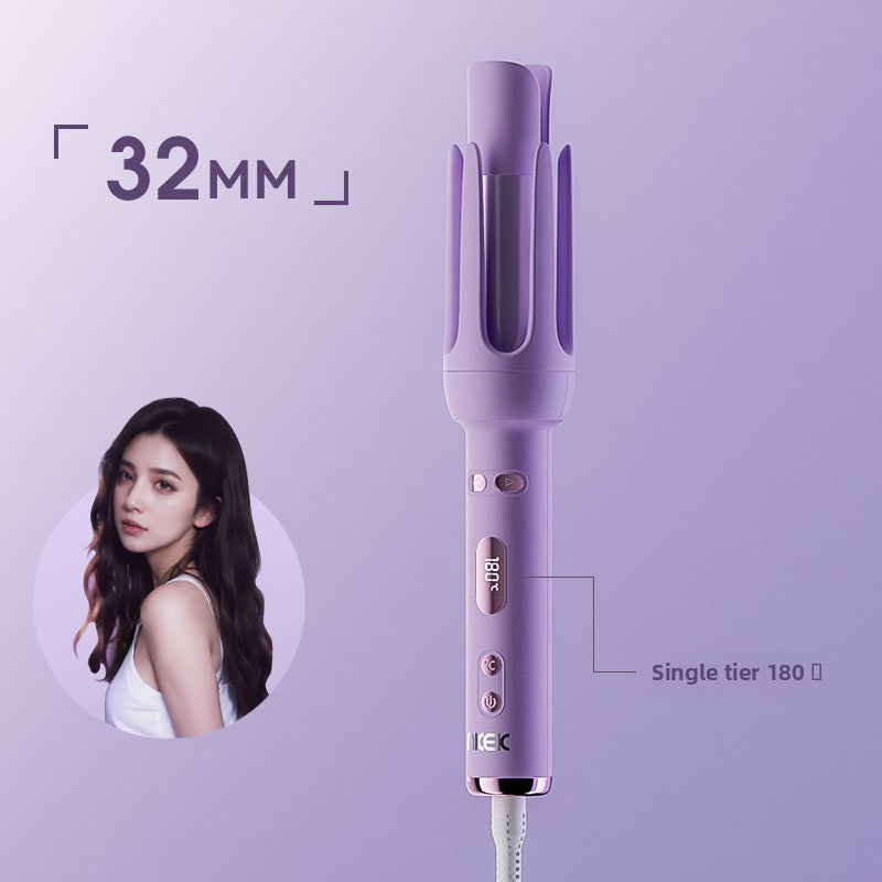 Automatic Curling Iron – Negative Ion 32mm Barrel for Frizz-Free Bouncy Curls