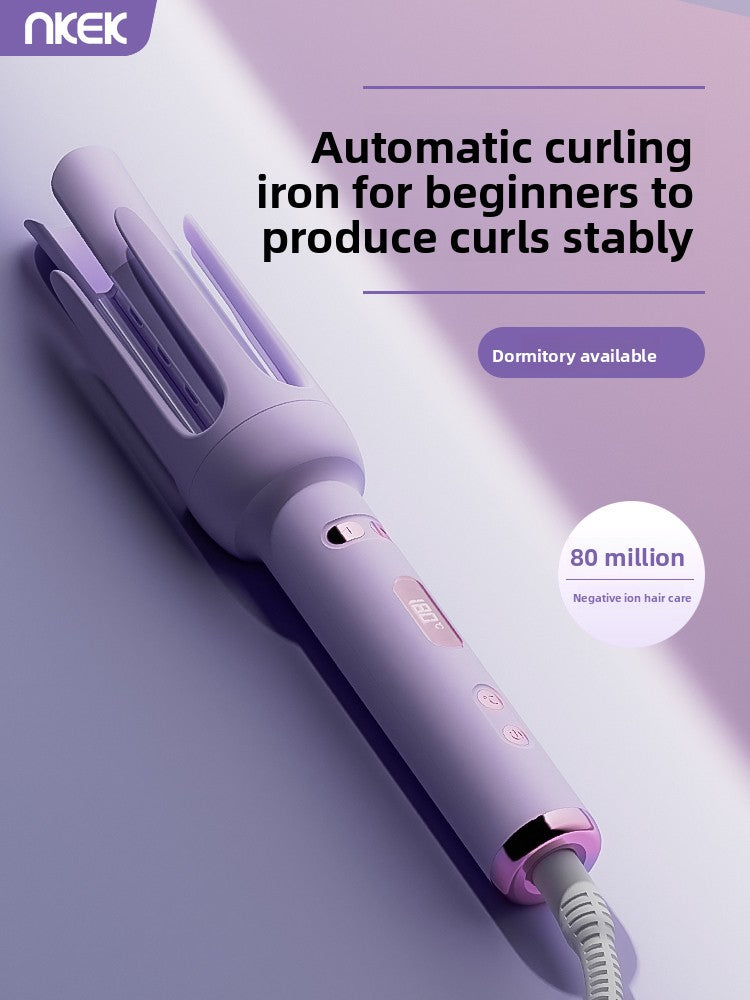 Automatic Curling Iron – Negative Ion 32mm Barrel for Frizz-Free Bouncy Curls