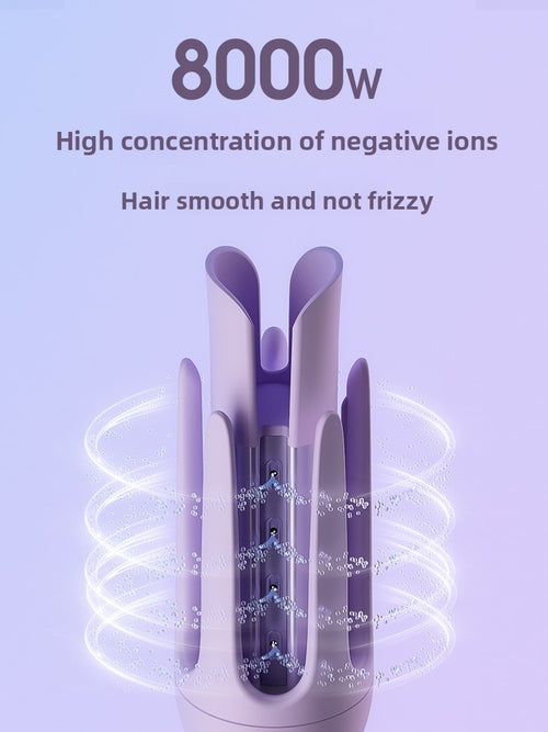 Automatic Curling Iron – Negative Ion 32mm Barrel for Frizz-Free Bouncy Curls