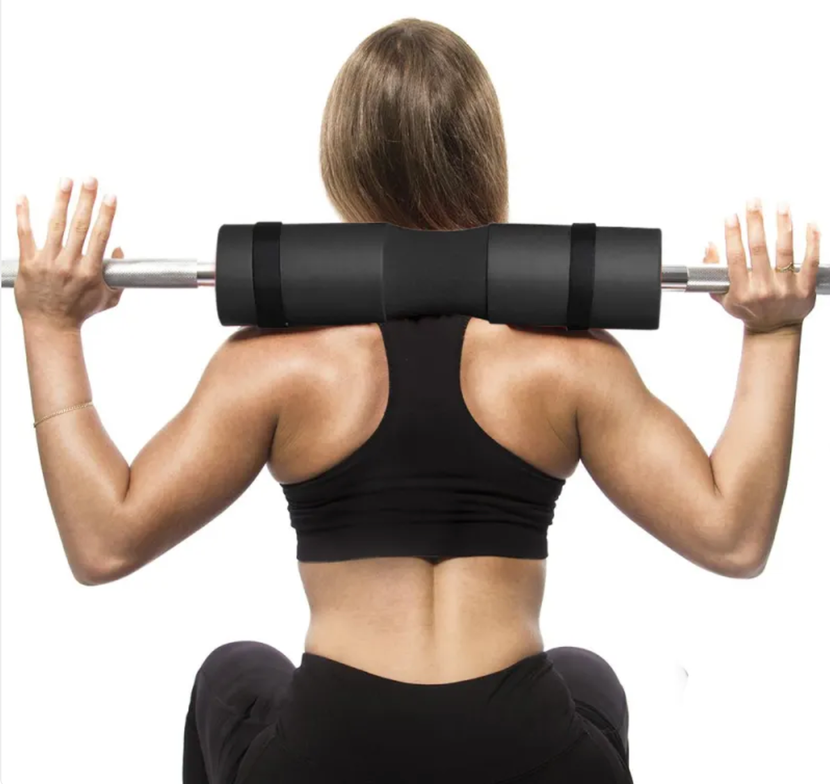Foam Barbell Squat Pad – Anti-Slip Neck & Shoulder Cushion for Squats & Hip Thrusts