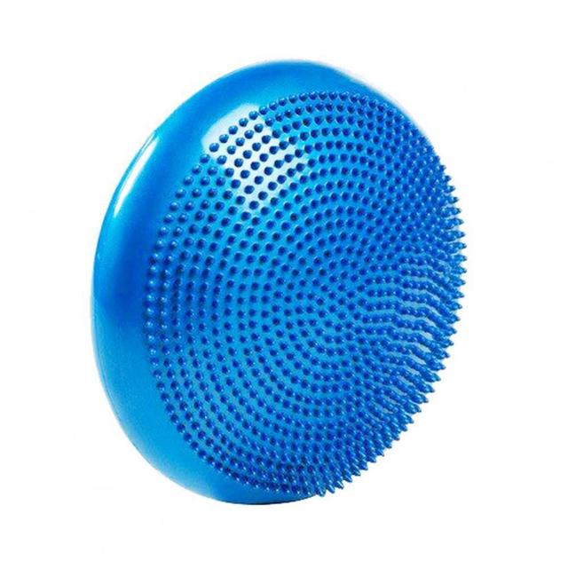PVC Yoga Balance Pad with Pump – Anti-Burst Balance & Massage Mat for Home Workouts