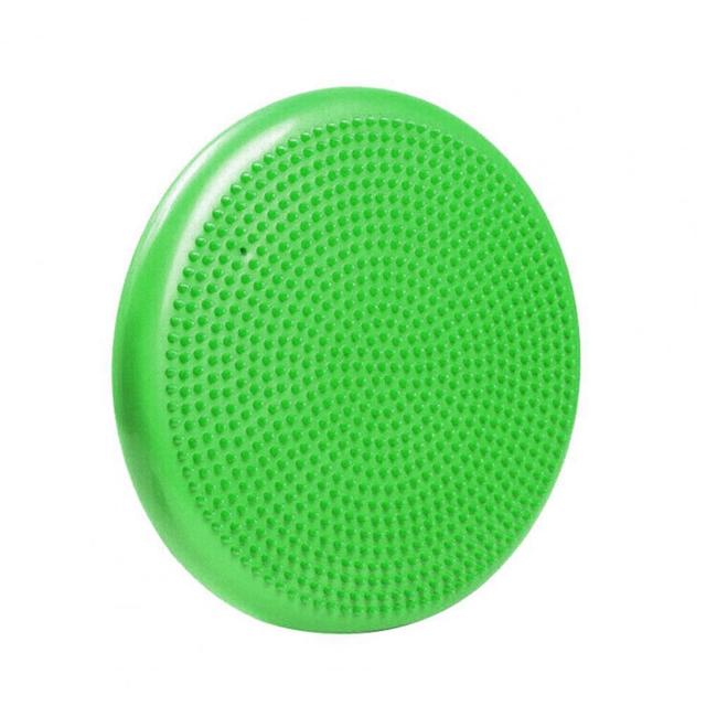 PVC Yoga Balance Pad with Pump – Anti-Burst Balance & Massage Mat for Home Workouts