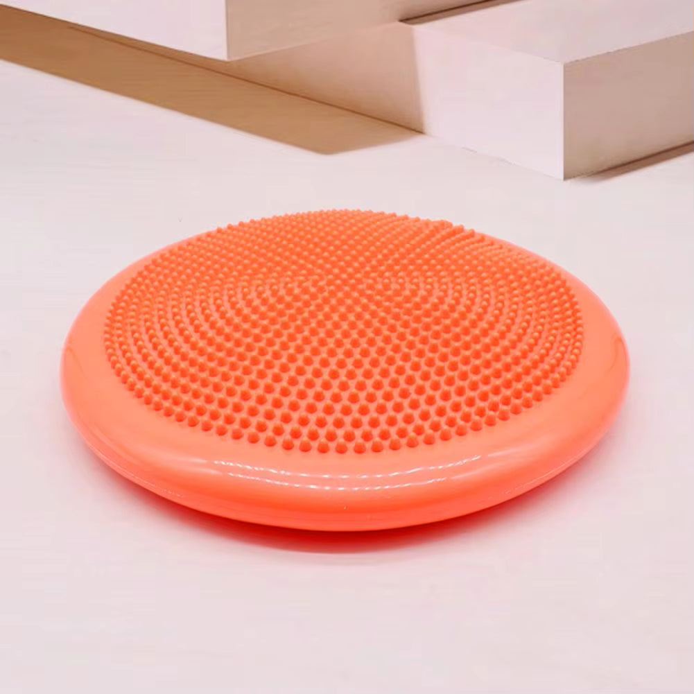 PVC Yoga Balance Pad with Pump – Anti-Burst Balance & Massage Mat for Home Workouts