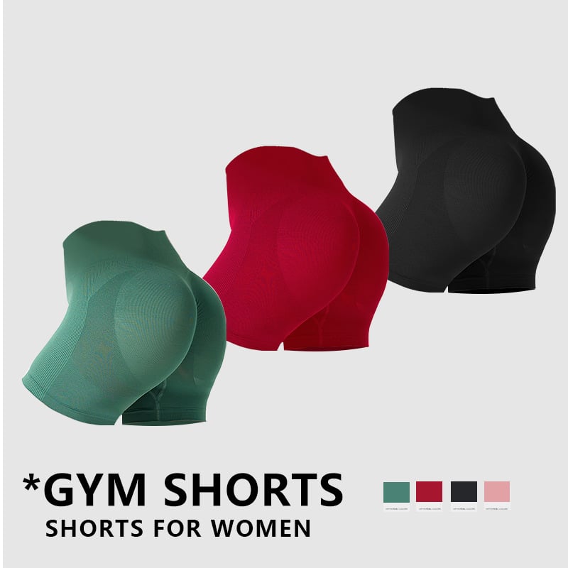 High-Waist BBL Yoga Shorts – Tummy Control, Squat-Proof Workout Shorts, 13+ Colors