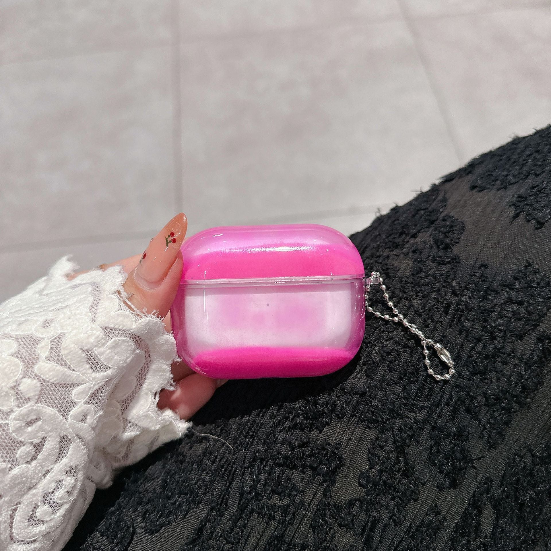 Glow-in-the-Dark Quicksand AirPods Case – Anti-Drop Protection for AirPods 1/2/3/4 & Pro