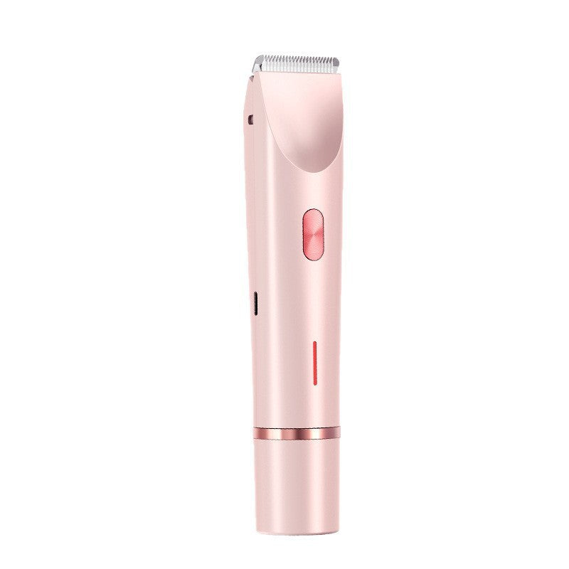 Double-Head USB Rechargeable Hair Removal Shaver – Silent, Waterproof, Full Body