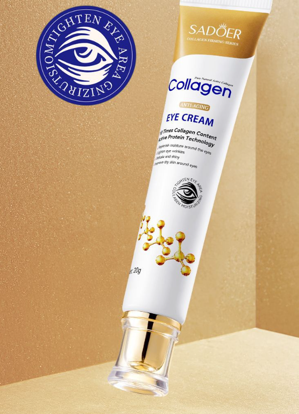Collagen Anti-Wrinkle Eye Cream – Reduces Dark Circles, Puffiness & Fine Lines
